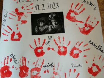 Den červené ruky – projektový den 7. třídy